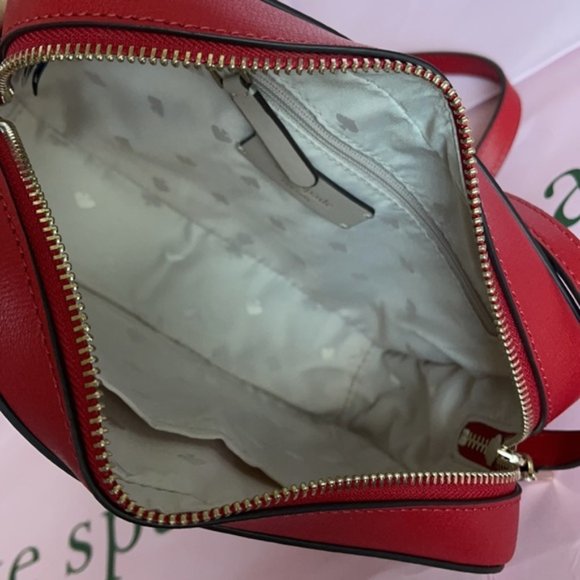 Kate Spade New York Harper Crossbody Candied Cherry - Picture 7 of 16